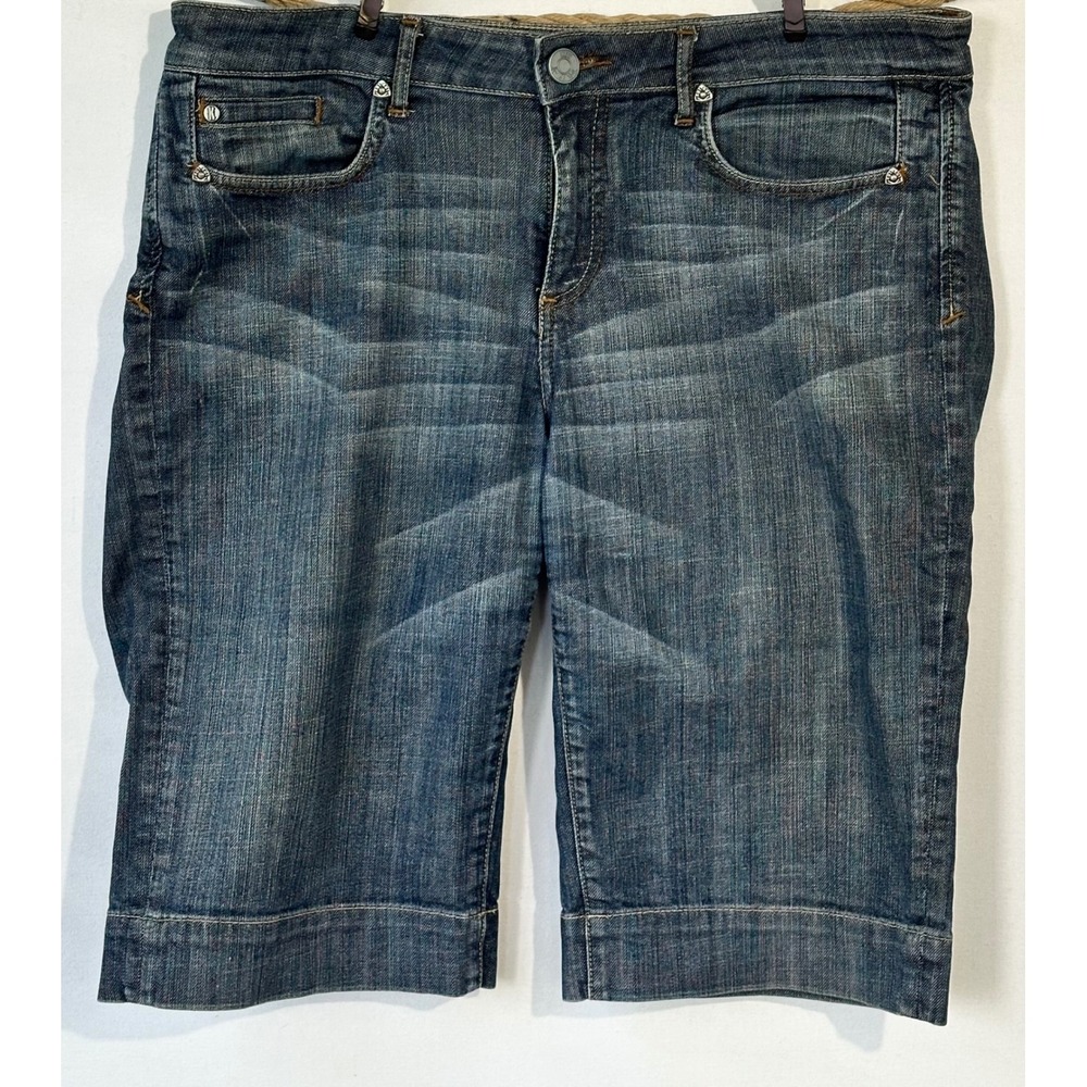 Kut from Kloth Denim Bermuda Shorts Jean Womens 14 / 36 Blue Excellent